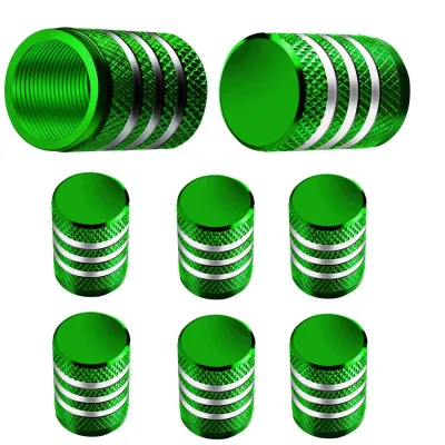 8PCS Tire Valve Caps Tyre Rim Stem Cover Dust Proof Auto Wheel Cap Aluminum Alloy CapsUniversal for Cars and Motorcycles Bikes Tire Valve Stem Caps Car Tire Caps