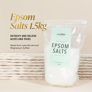 everblue Epsom Salts 100% Natural Magnesium Sulfate 1.5KG