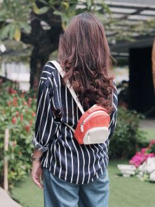 SATU ALAT Tas Ransel + Tas Selempang MIRANTY 100% Canvas Premium Tebal Tas Kanvas