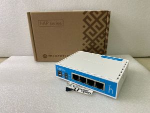 Wireless Routerboard Mikrotik RB941-2nd hAP Lite Dual Chain 2.4GHz Onboard Wireless