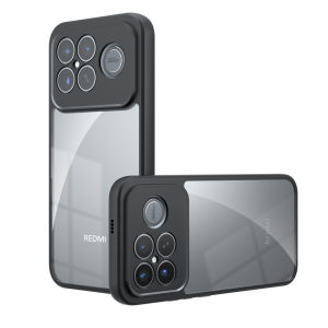 Redmik90promax Ốp cho Xiaomi Redmi K90 K80 Pro Max Redmik90 K90promax Ốp điện thoại trong suốt mờ giáp sang trọng Ốp lưng viền chống sốc chống sốc Acrylic