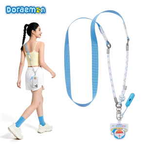 Doraemon Phone Lanyard with Capsule Stand Zinc Alloy for Daily Commute Crossbody Strap RPC3799