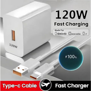 AP S: *riginal SuperCharge 120W Type-C Charging Set – Universal Fast Charging Cable & Adapter
