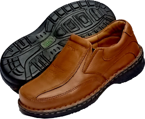 GATOR JJ G 93-9111 Men Formal Leather Shoes Coffee Shine Executive Shoes / Kasut Formal Lelaki