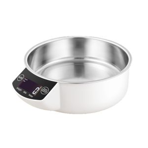 LCD Display Stainless Steel Electronic Bowl Scale Accurate Detachable Digital Bowl Scale Household Conversion Units  Scale Baking
