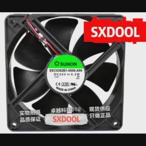 ซูนอน Sunon EEC0382B1-0000-A99 พัดลมระบายความร้อน 24V 9.2w 12038 2 สาย