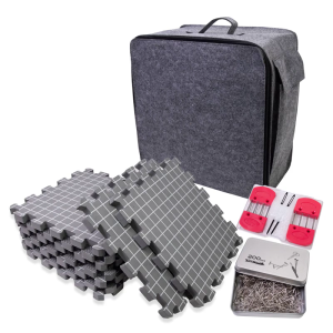 Knitting Blocking Pad Knit Blocking Comb T Pin Sewing Needle Set For Crochet Knitting 32x32cm Knit Blocking Foam Mat