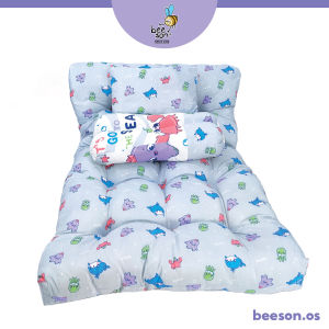 Beeson 4in1 Set Tilam Katil Bayi / Baby Bedding Mattress Set Medium With 1 Pillow & 2 Bolsters & 1 Thick Mattress 10753