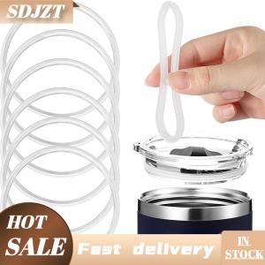 SDJZT 2 cái du lịch Mug Tumbler Nắp Gasket không thấm nước tuyệt vời niêm phong hiệu ứng cup Leak-proof Gasket Silicone cup Nắp công cụ