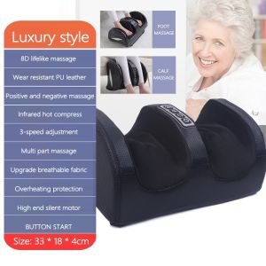 Electric foot heating leg relaxation massager Multifunctional point machine Foot care massager