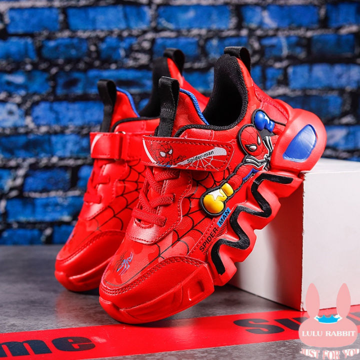 Kids spiderman shoes hotsell