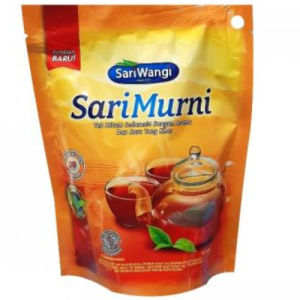 SariMurni teh kantong bundar pouch 20 kantong x 185 gr