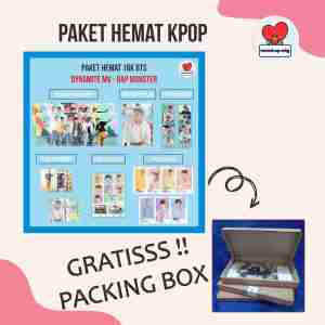 ( FREE BOX ) PAKET HEMAT KPOP 16K DYNAMITE MV PAKET HEMAT BT5 DYNAMITE MV