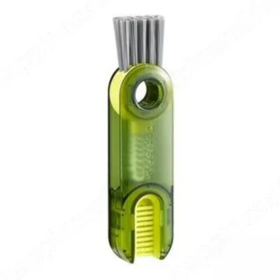 3 in 1 Cup Lid Cleaning Brush Milk Bottle Cleaner Brush Tumbler Brush Cleaner Kitchen Mini Cup Brush