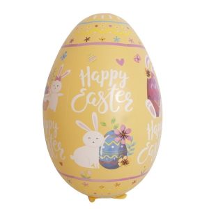 SIRENXI PVC Bóng bay hình trứng Phục Sinh 41 inch Có thể tái sử dụng Thỏ Phục Sinh Trứng Phục Sinh Khổng Lồ Lễ hội Tự làm Trang trí lễ Phục sinh Tiệc Phục Sinh