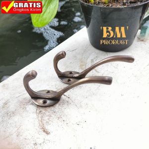 Kapstok Kuningan Murah Kapstok Gantungan Baju Gantungan Kunci Handuk Cantolan Baju