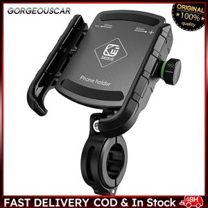 Phone Mount Holder Stand Anti-Vibration Motorbike Phone Mount Bike Phone Mount Holder for Mountain Biking Scooters & Dirt Bikes