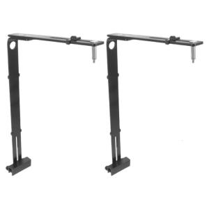 2pieces Adjust Height Aquariums Light Mount Secure Installation Light Bracket For Fishtanks Decoration Lighting Kits