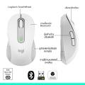 Logitech M650 Signature Wireless Mouse เม้าส์ไร้สาย Silent Touch เสียงคลิกเงียบ มาพร้อม Scroll แบบ SmartWheel ความแม่นยำ ฉับไว. 