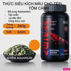 Thức Ăn Cho Tép YEE 80g/280g - Cân Bằng Dinh Dưỡng Cho Tép giúp tép lớn nhanh dễ tiêu hoá