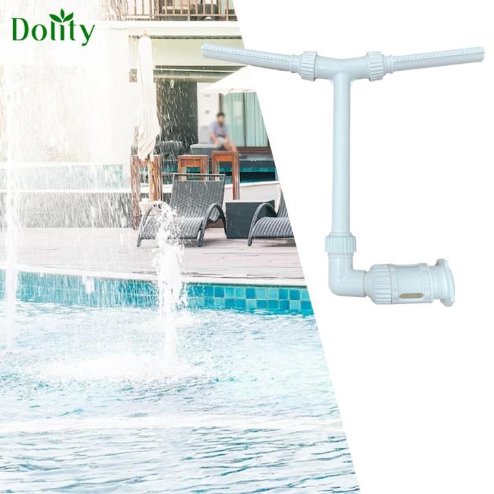 Dolity Pool Fountain dual fountain spray Water Fountains for above and ...