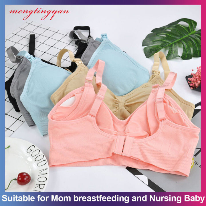 Breast Feeding Bra Anti-droop and Gather Without Underwire Front