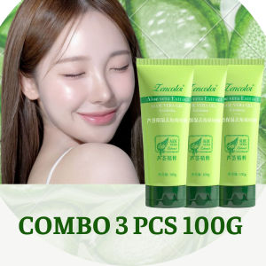 Buy 1 Get 2 FREE Zencolor Aloe Vera Exfoliating Gel Deep Clean & Smooth Skin