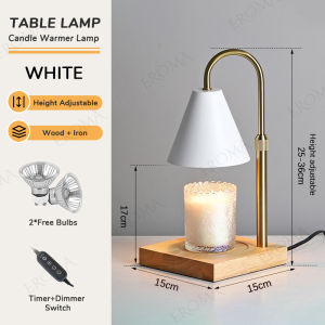 Eroma Candle Wax Warmer Lamp Dimmable Wax Melting Heater Scented Fragrant Candle Melting Scented Wax For Home Decor