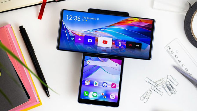 Điện Thoại LG WING 5G 2 màn xoay độc đáo 8/128GB + 256GB Likenew 99% Zin đẹp Kèm sạc LG Tại Playmobile