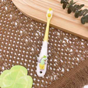 Childrens Toothbrush 3-12 Years Old High-Density Manual Antibacterial Gum Protection Tooth Protection Biqiburg Ugly Fish Toothb