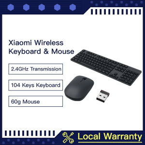 【New】 Xiaomi Wireless Keyboard & Mouse Set 2 2.4GHz Mouse Lite Portable Multimedia Combo Notebook Laptop For Office Home