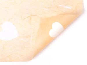 20 LEMBAR Kertas Buket Bunga Love Flower Wrapping Paper Cellophane Valantine KB6091