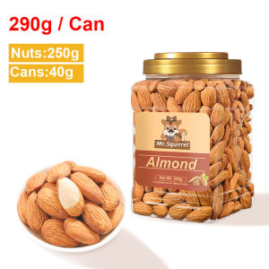 Mr Squirrel Roasted Almonds Nuts 250g/500g Milk Fragrance Almonds 4NP Level Whole Almonds