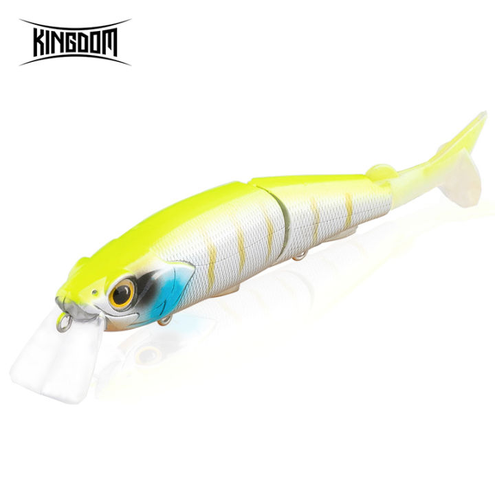 KINGDOM BtForce Multi Jointed Fishing Lures 120mm Floating Surface