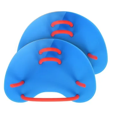 NOBLELYN Water Sports Swimming Hand Paddles Improve the Swimming Training Webbed Hands Auxiliary Silicone Swimming Paddles Girdles for Adults/Children