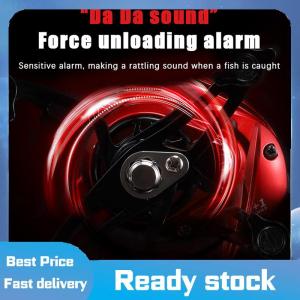 ZMONH รอกตกปลาสำหรับถนนสีดำล้อยางหยดน้ำตาเบรกแม่เหล็กสองชั้นป้องกันการทอดสายยาวล้อหล่อล้อล้อยางล้อรถยนต์ทรงหยดน้ำตา