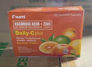 Sante barley Dailyc Plus Zinc 100Capsule/Box 1BOX