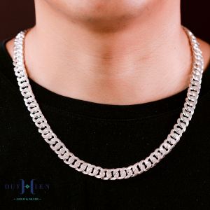 Dây Chuyền Bạc Nam Duy Hiển Kiểu Dây Đơn Đủ Các Size Đơn Giản Nổi Bật Bền Sáng Mãi Với Thời Gian