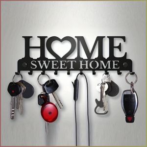 Entrance Hall Storage Key Mounting Hook Rack Decoration Beautiful Fashion Versatility Bedroom Art