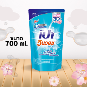 น้ำยาซักผ้า เปา วินวอช ลิควิด ถุงเติม ( มี 8 สี / เลือกสี 650/700 มล .)