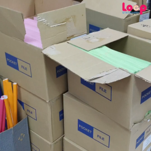ABBA Pocket File Manila Green/Blue/Yellow/Beige/Pink [10pcs In Set]