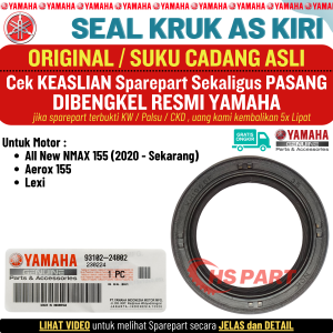 Seal Kruk AS Kiri Nmax New Aerox 155 Old New Lexi Original Yamaha 100%