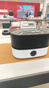 Xiaomi Multifunctional Hot Pot Cooker 6L หม้อไฟฟ้า  หม้อสุกี้ ซุป ตุ๋น  2000W ปรับได้ 6 ระดับ  รับประกัน 1ปี