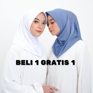 HIJAB SPORT VOLLY HIGH QUALITY BELI 1 GRATIS 1