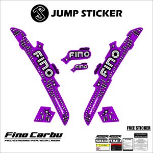 Stiker striping fino karbu - lama garfis variasi 028