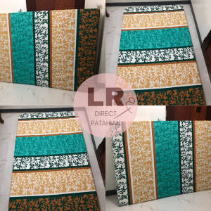 3 Sides Foam Cover - Canadian Cotton (All Standard Sizes Available) RANDOM DESIGN/COLOR