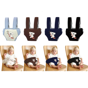 Quick Released Baby High Chair Safety Straps Adjustable Seat Fixing Belt for Dining Out Shopping Trip & Home Meals
