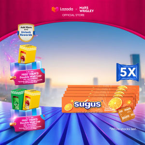 [Bundle of 5] Sugus Orange Bundle 30g x 5 Chewy Candy / Fruity / Snacks