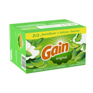 P&G Gain Dryer Dry Sheets Fabric Softener 160 Sheets