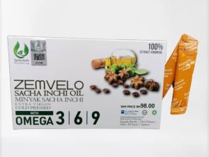 [Twin Pack][Better Saving] Zemvelo Sacha inchi Oil SOFTGEL Capsule or Sachet Omega 3 King Plant based omega Sea Buckthorn Tocotrienols